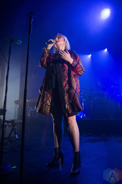 Lapsley performs at the Danforth Music Hall in Toronto on November 6, 2016. (Photo: Morgan Hotston/Aesthetic Magazine)