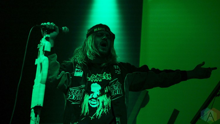 Lil Aaron performs at the Imperial in Vancouver on November 8, 2016. (Photo: Philip Moussavi/Aesthetic Magazine)