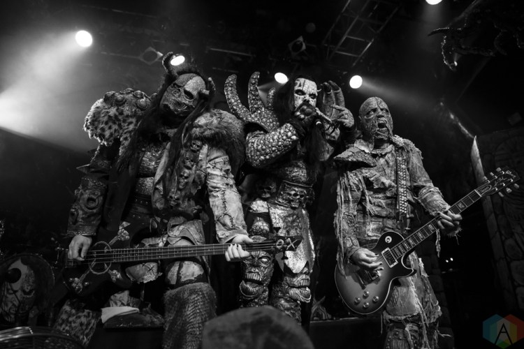 Lordi performs at the O2 Academy Islington in London, UK on November 20, 2016. (Photo: Rossi Ivanova/Aesthetic Magazine)