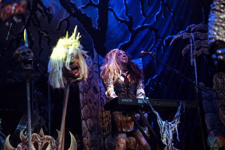 Lordi performs at the O2 Academy Islington in London, UK on November 20, 2016. (Photo: Rossi Ivanova/Aesthetic Magazine)