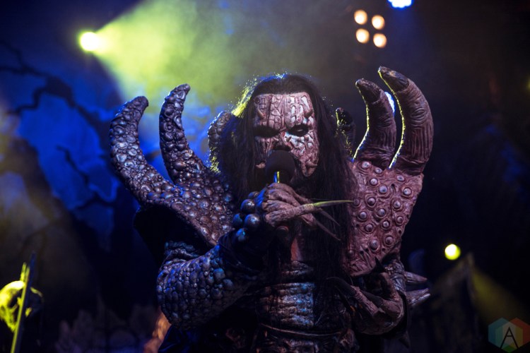 Lordi performs at the O2 Academy Islington in London, UK on November 20, 2016. (Photo: Rossi Ivanova/Aesthetic Magazine)