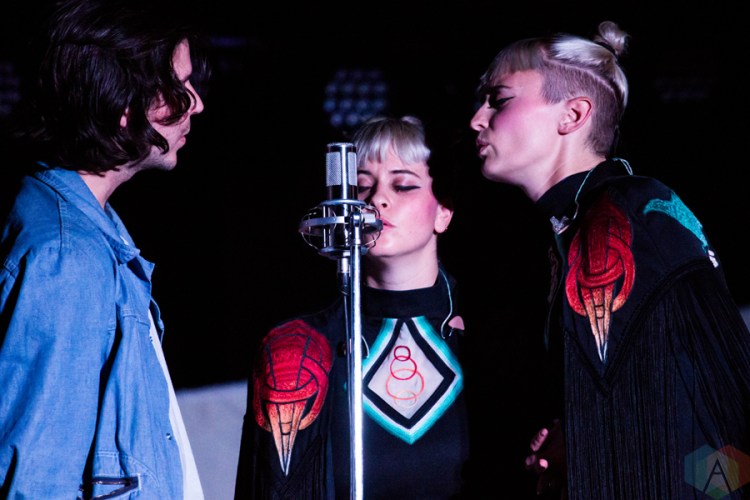 Lucius performs at the Cannery Ballroom in Nashville on November 2, 2016. (Photo: Cody Osen/Aesthetic Magazine)