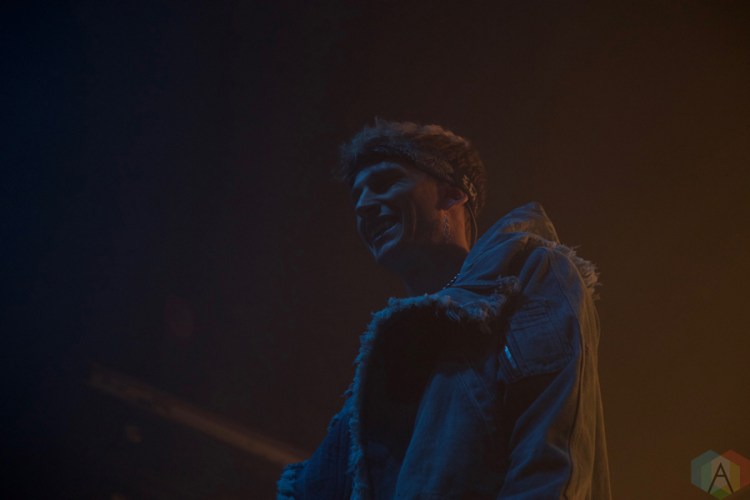 Machine Gun Kelly performs at the Phoenix Concert Theatre in Toronto on November 24, 2016. (Photo: Stephan Ordonez/Aesthetic Magazine)