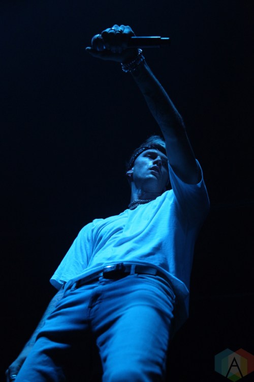 Machine Gun Kelly performs at the Phoenix Concert Theatre in Toronto on November 24, 2016. (Photo: Stephan Ordonez/Aesthetic Magazine)