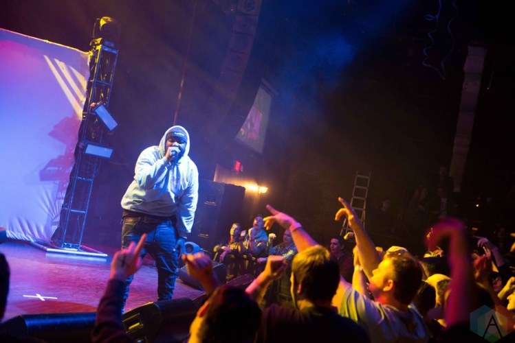 Maxo Kream performs at the Town Ballroom in Buffalo, New York on November 3, 2016. (Photo: Josh Ladouceur/Aesthetic Magazine)