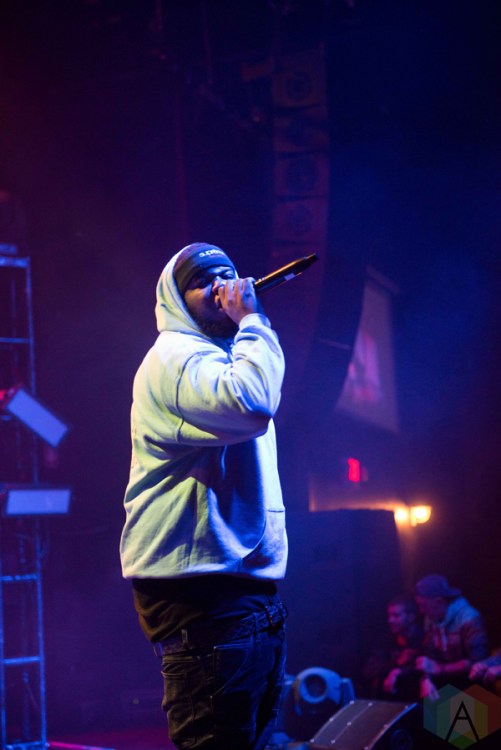 Maxo Kream performs at the Town Ballroom in Buffalo, New York on November 3, 2016. (Photo: Josh Ladouceur/Aesthetic Magazine)