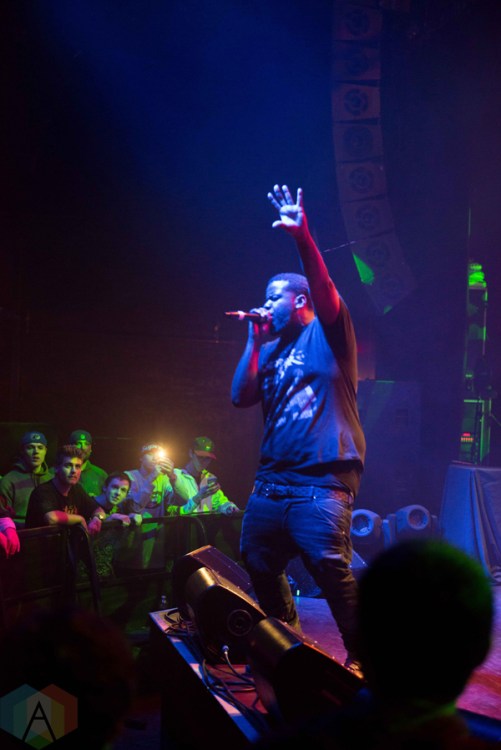 Maxo Kream performs at the Town Ballroom in Buffalo, New York on November 3, 2016. (Photo: Josh Ladouceur/Aesthetic Magazine)