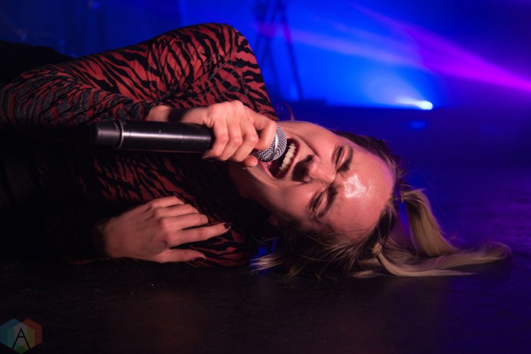 MØ performs at the Phoenix Concert Theatre in Toronto on November 29, 2016. (Photo: Morgan Hotston/Aesthetic Magazine)