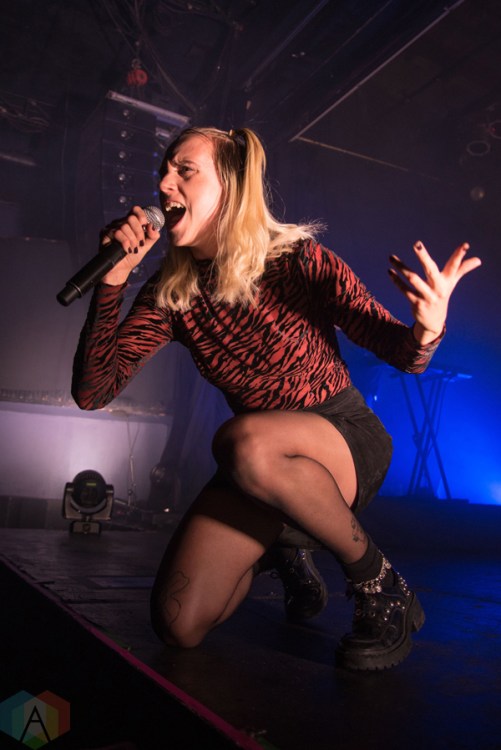 MØ performs at the Phoenix Concert Theatre in Toronto on November 29, 2016. (Photo: Morgan Hotston/Aesthetic Magazine)