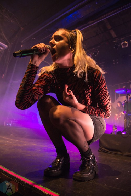 MØ performs at the Phoenix Concert Theatre in Toronto on November 29, 2016. (Photo: Morgan Hotston/Aesthetic Magazine)