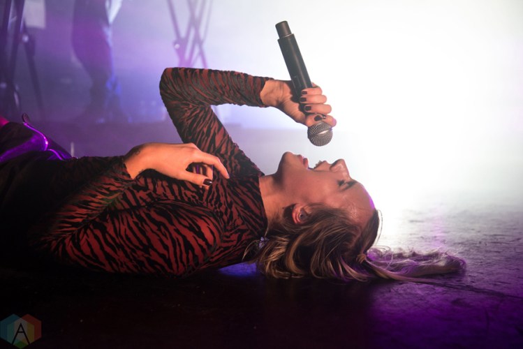 MØ performs at the Phoenix Concert Theatre in Toronto on November 29, 2016. (Photo: Morgan Hotston/Aesthetic Magazine)