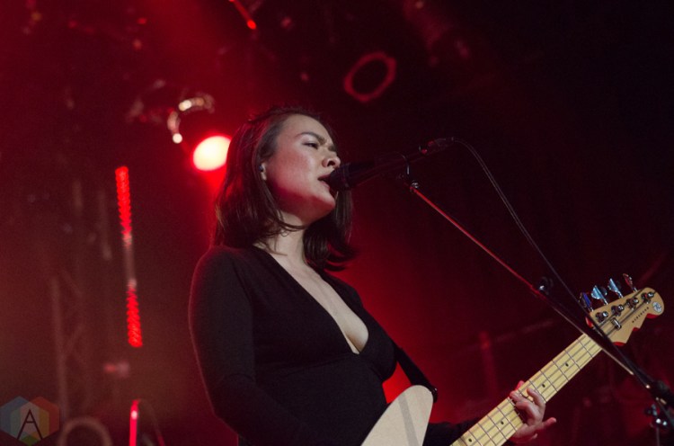 Mitski performs at The Mod Club in Toronto on November 3, 2016. (Photo: Janine Wong/Aesthetic Magazine)