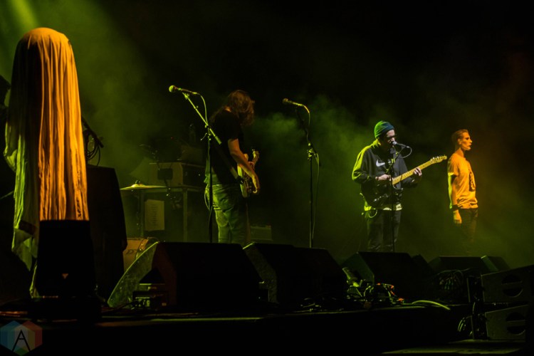 Modern Baseball performs at the Bryce Jordan Center in University Park, PA on November 12, 2016. (Photo: Aaron Eck/Aesthetic Magazine)