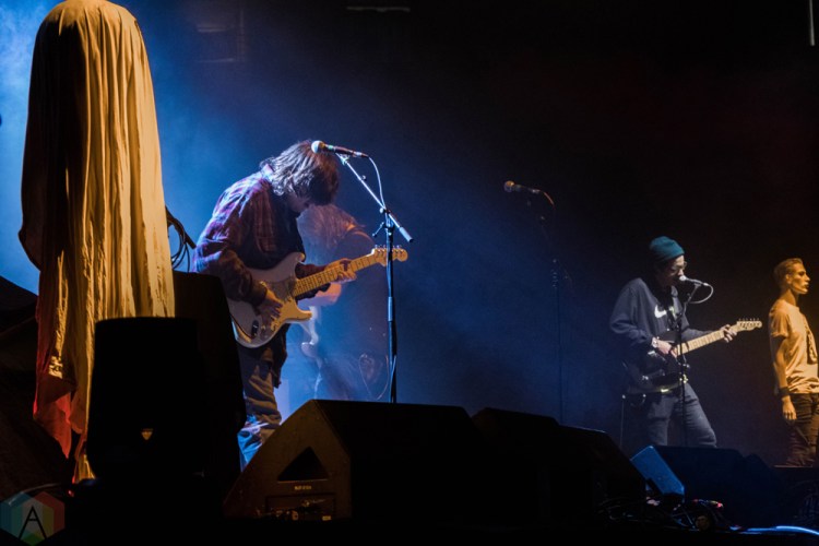 Modern Baseball performs at the Bryce Jordan Center in University Park, PA on November 12, 2016. (Photo: Aaron Eck/Aesthetic Magazine)