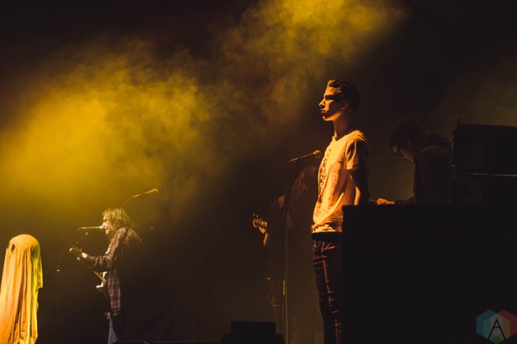 Modern Baseball performs at the Bryce Jordan Center in University Park, PA on November 12, 2016. (Photo: Aaron Eck/Aesthetic Magazine)