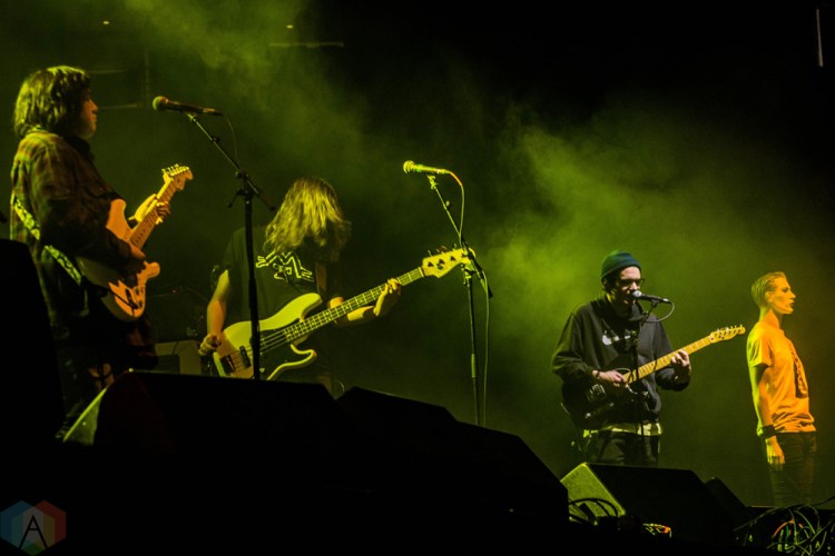 Modern Baseball performs at the Bryce Jordan Center in University Park, PA on November 12, 2016. (Photo: Aaron Eck/Aesthetic Magazine)