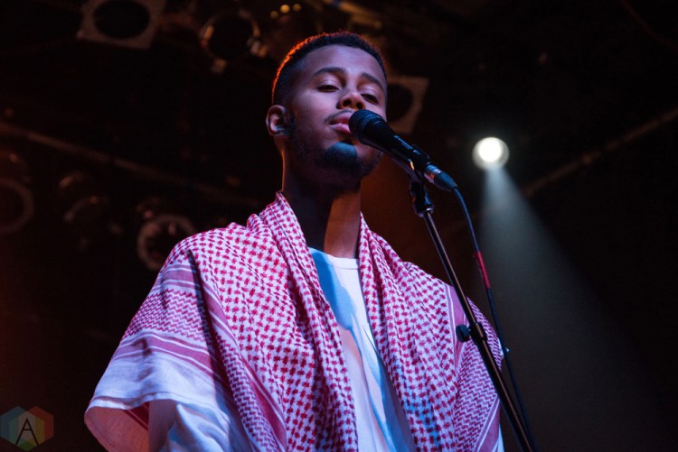 Mustafa performs at the Phoenix Concert Theatre in Toronto on November 14, 2016. (Photo: Morgan Hotston/Aesthetic Magazine)
