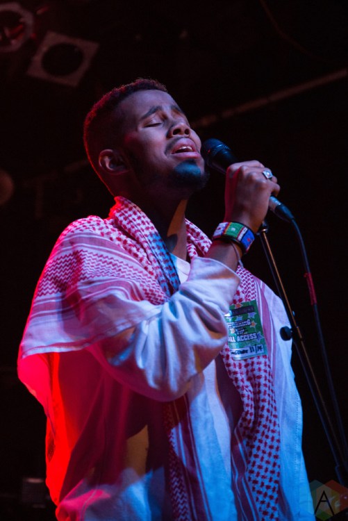 Mustafa performs at the Phoenix Concert Theatre in Toronto on November 14, 2016. (Photo: Morgan Hotston/Aesthetic Magazine)