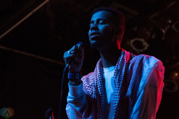 Mustafa performs at the Phoenix Concert Theatre in Toronto on November 14, 2016. (Photo: Morgan Hotston/Aesthetic Magazine)