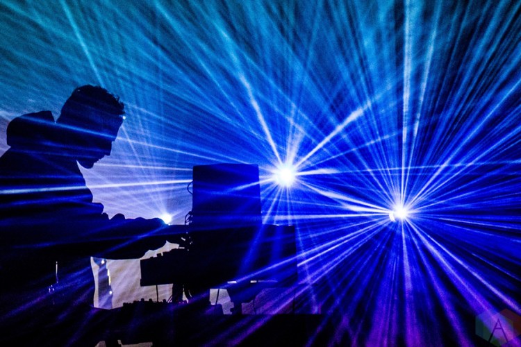 Nicolas Jaar performs at Thalia Hall in Chicago, Illinois on November 9, 2016. (Photo: Brigid Gallagher/Aesthetic Magazine)