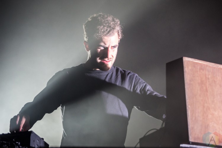 Nicolas Jaar performs at Thalia Hall in Chicago, Illinois on November 9, 2016. (Photo: Brigid Gallagher/Aesthetic Magazine)