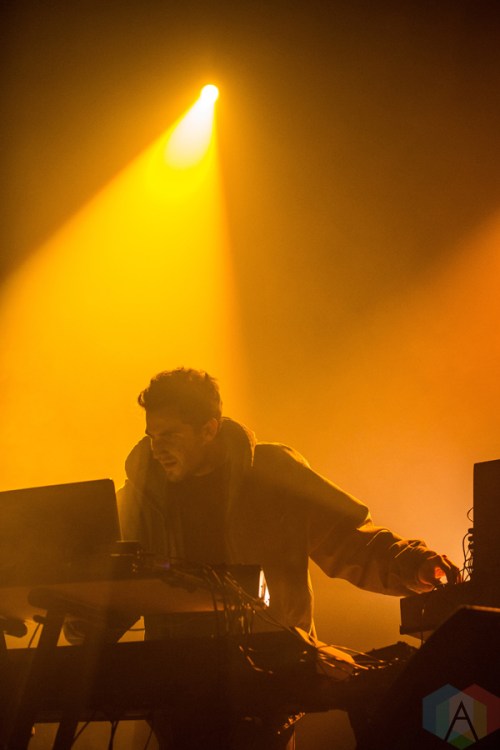 Nicolas Jaar performs at Thalia Hall in Chicago, Illinois on November 9, 2016. (Photo: Brigid Gallagher/Aesthetic Magazine)