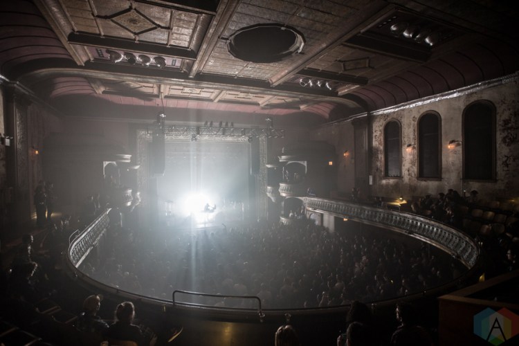 Nicolas Jaar performs at Thalia Hall in Chicago, Illinois on November 9, 2016. (Photo: Brigid Gallagher/Aesthetic Magazine)