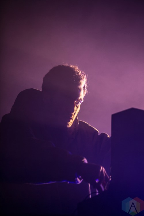 Nicolas Jaar performs at Thalia Hall in Chicago, Illinois on November 9, 2016. (Photo: Brigid Gallagher/Aesthetic Magazine)