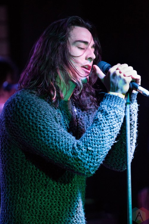 Night Riots perform at Adelaide Hall in Toronto on November 10, 2016. (Photo: Brendan Albert/Aesthetic Magazine)