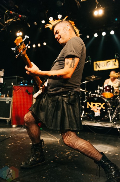 NOFX performs at The Commodore Ballroom in Vancouver on November 4, 2016. (Photo: Timothy Nguyen/Aesthetic Magazine)
