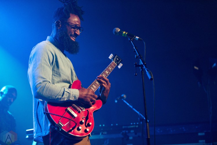 Olivier St Louis performs at the Rescue Rooms in Nottingham, UK on November 17, 2016. (Photo: Gunnar Mallon/Aesthetic Magazine)