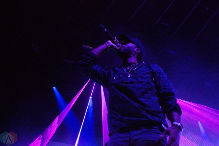 PartyNextDoor performs at Rebel Nightclub in Toronto on November 24, 2016. (Photo: Shahnoor Ijaz/Aesthetic Magazine)