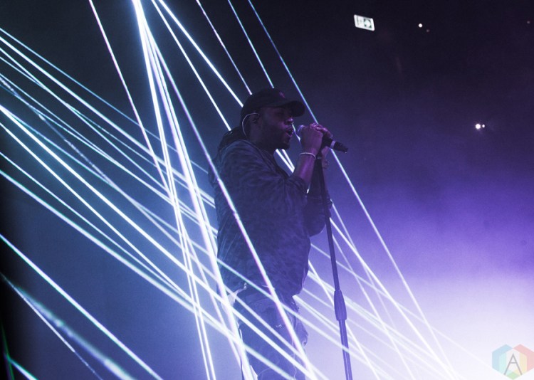 PartyNextDoor performs at Rebel Nightclub in Toronto on November 24, 2016. (Photo: Shahnoor Ijaz/Aesthetic Magazine)