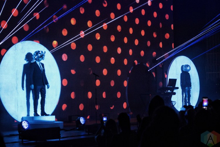 Pet Shop Boys perform at the Sony Centre in Toronto on November 6, 2016. (Photo: Dan Fischer/Aesthetic Magazine)