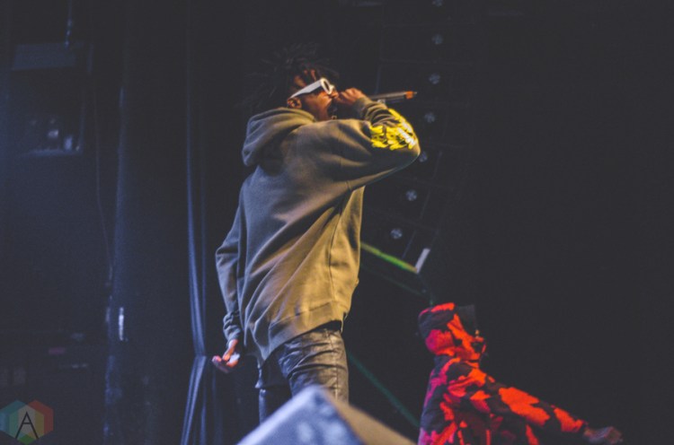 Playboi Carti performs at the Phoenix Concert Theatre in Toronto on November 27, 2016. (Photo: Charito Yap/Aesthetic Magazine)