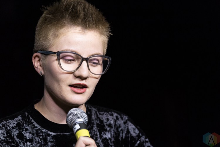 Pussy Riot appears at the Velvet Underground in Toronto on November 12, 2016. (Photo: Brendan Albert/Aesthetic Magazine)