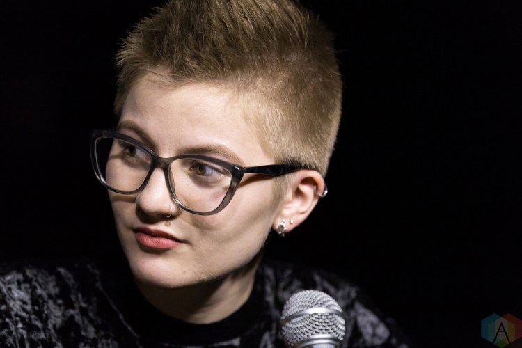 Pussy Riot appears at the Velvet Underground in Toronto on November 12, 2016. (Photo: Brendan Albert/Aesthetic Magazine)