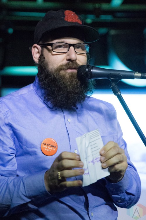 Pussy Riot appears at the Velvet Underground in Toronto on November 12, 2016. (Photo: Brendan Albert/Aesthetic Magazine)