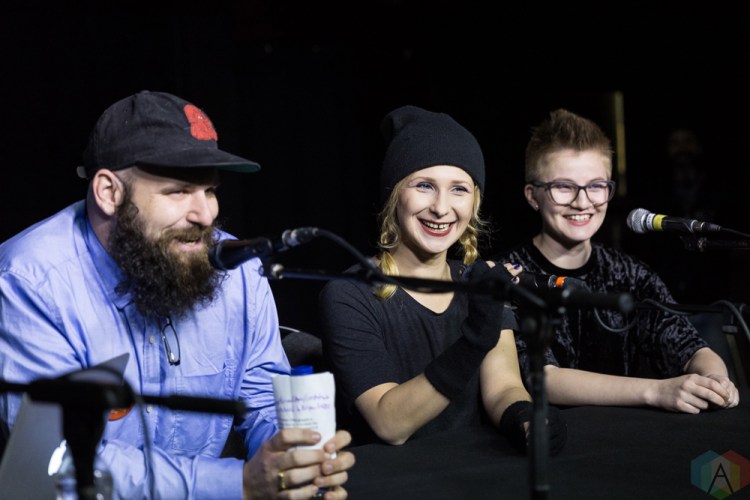 Pussy Riot appears at the Velvet Underground in Toronto on November 12, 2016. (Photo: Brendan Albert/Aesthetic Magazine)