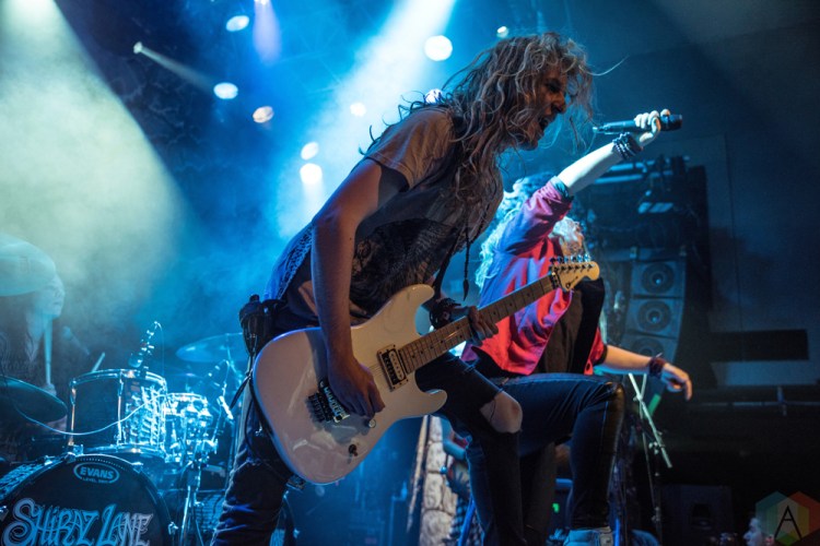 Shiraz Lane performs at the O2 Academy Islington in London, UK on November 20, 2016. (Photo: Rossi Ivanova/Aesthetic Magazine)