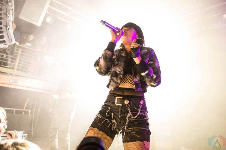 Sleigh Bells perform at Neumos in Seattle on November 19, 2016. (Photo: Daniel Hager/Aesthetic Magazine)