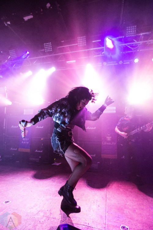 Sleigh Bells perform at Neumos in Seattle on November 19, 2016. (Photo: Daniel Hager/Aesthetic Magazine)