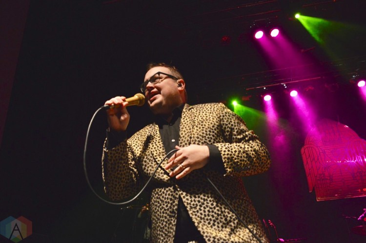 Paul Janeway of St. Paul and the Broken Bones perfoms at The Danforth Music Hall in Toronto on November 3, 2016. (Photo: Justin Roth/Aesthetic Magazine)