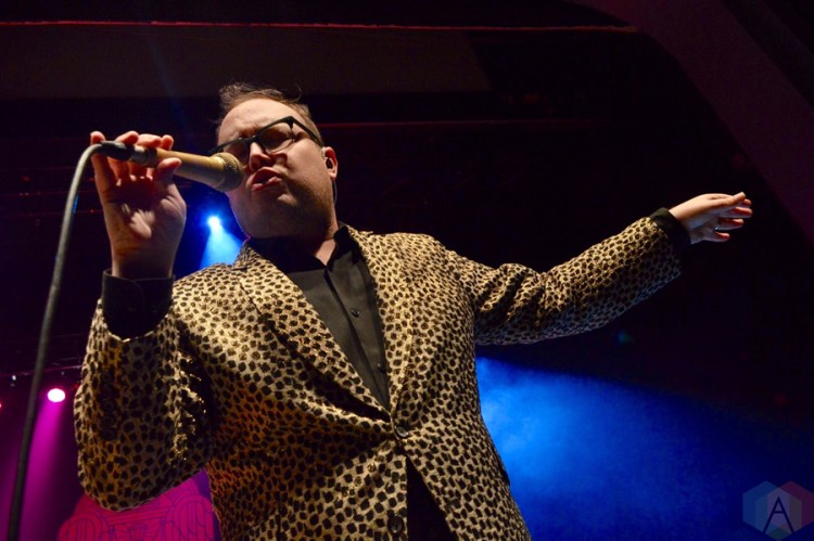 Paul Janeway of St. Paul and the Broken Bones perfoms at The Danforth Music Hall in Toronto on November 3, 2016. (Photo: Justin Roth/Aesthetic Magazine)