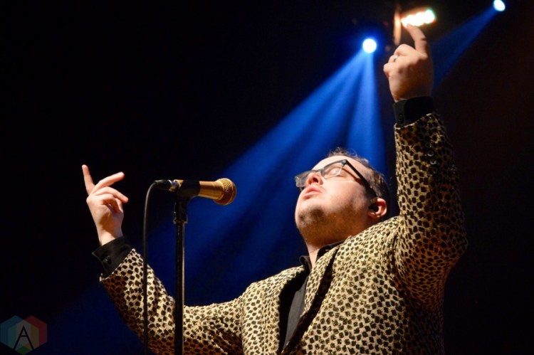 Paul Janeway of St. Paul and the Broken Bones perfoms at The Danforth Music Hall in Toronto on November 3, 2016. (Photo: Justin Roth/Aesthetic Magazine)