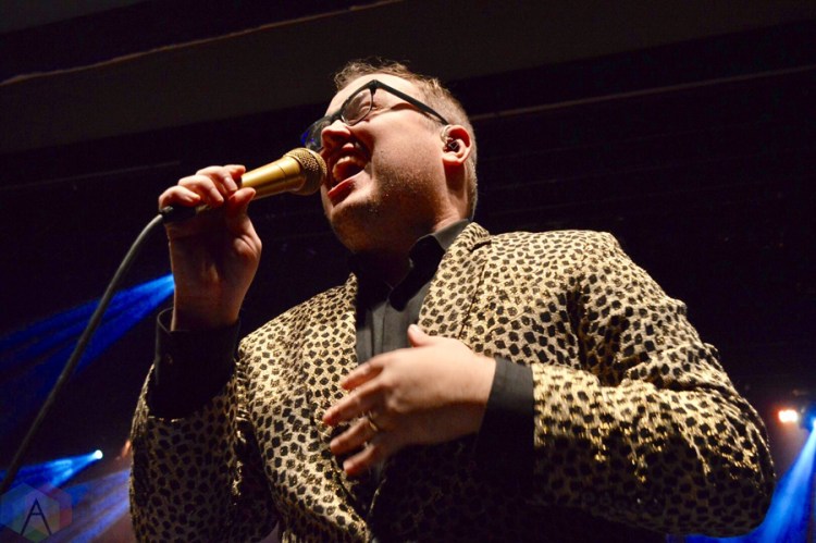 Paul Janeway of St. Paul and the Broken Bones perfoms at The Danforth Music Hall in Toronto on November 3, 2016. (Photo: Justin Roth/Aesthetic Magazine)