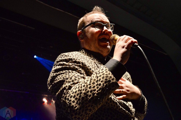 Paul Janeway of St. Paul and the Broken Bones perfoms at The Danforth Music Hall in Toronto on November 3, 2016. (Photo: Justin Roth/Aesthetic Magazine)