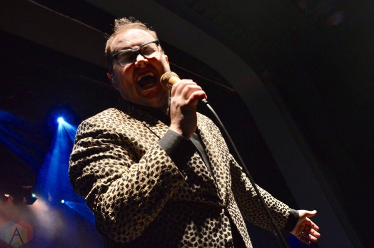 Paul Janeway of St. Paul and the Broken Bones perfoms at The Danforth Music Hall in Toronto on November 3, 2016. (Photo: Justin Roth/Aesthetic Magazine)
