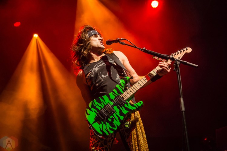Steel Panther performs at Rebel Nightclub in Toronto on November 29, 2016. (Photo: Dale Benvenuto/Aesthetic Magazine)