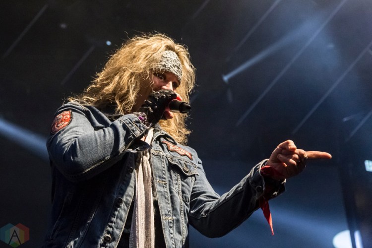 Steel Panther performs at Rebel Nightclub in Toronto on November 29, 2016. (Photo: Dale Benvenuto/Aesthetic Magazine)